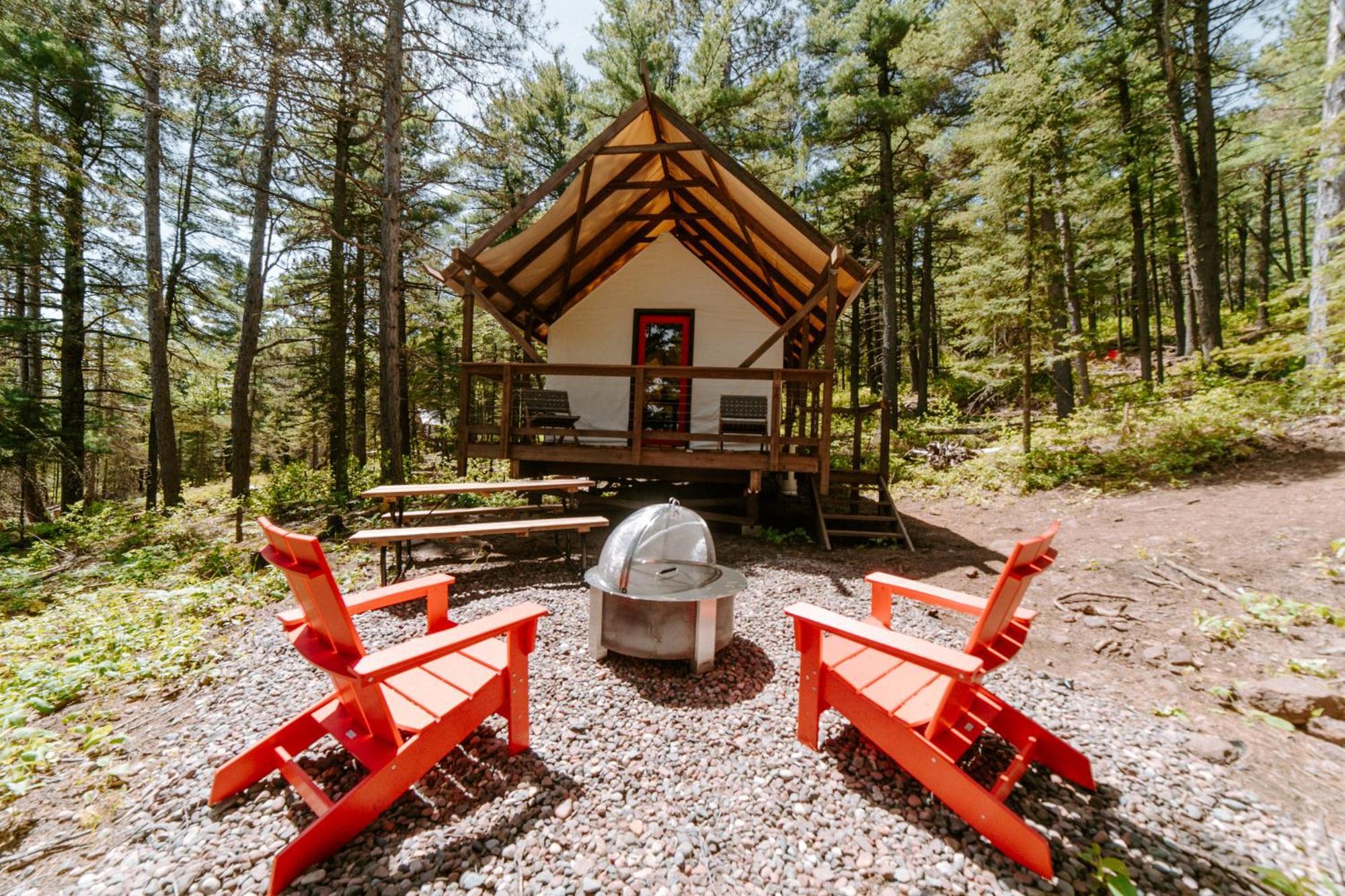 North Shore Camping Company Beaver Bay Eksteriør bilde